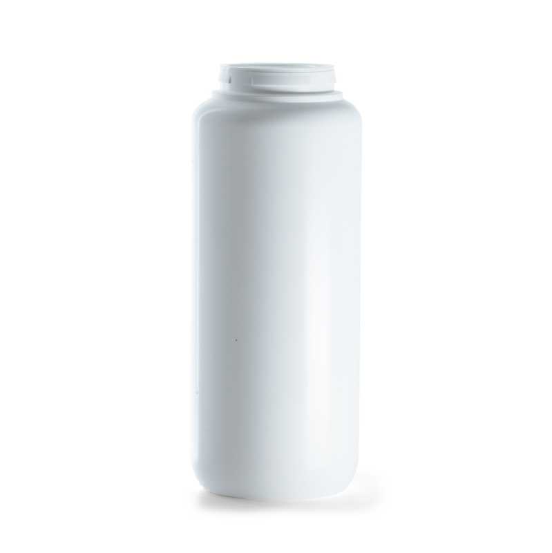 Botella airless de plástico blanca, 200 ml