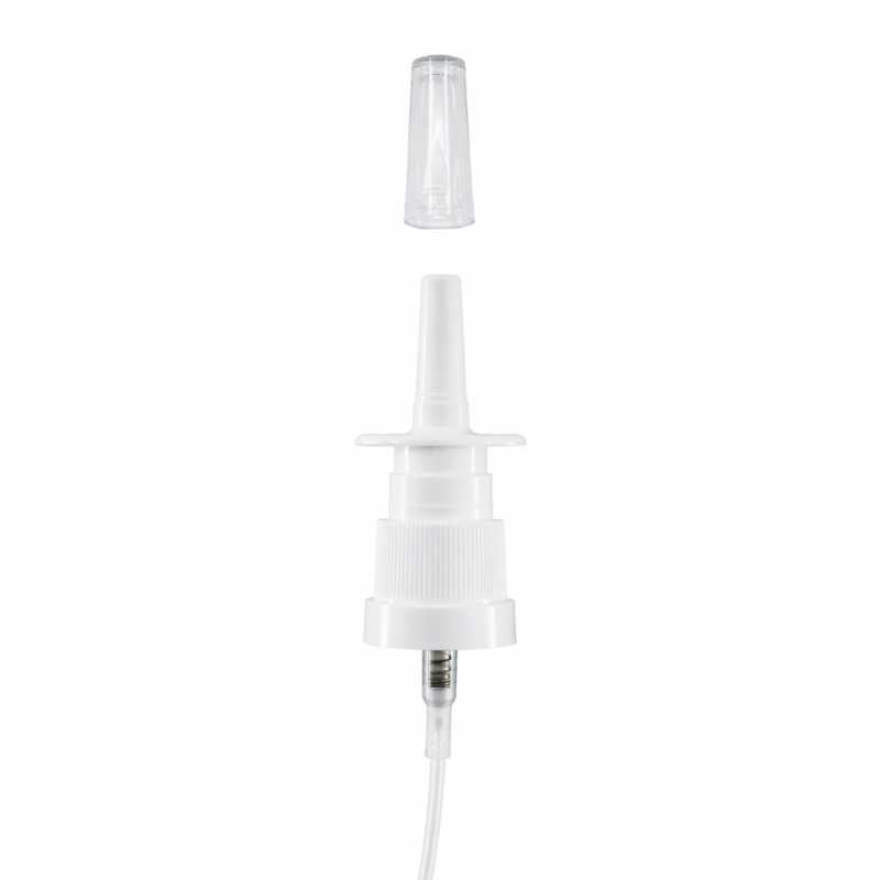 Dispensador de spray nasal, blanco, 18/410