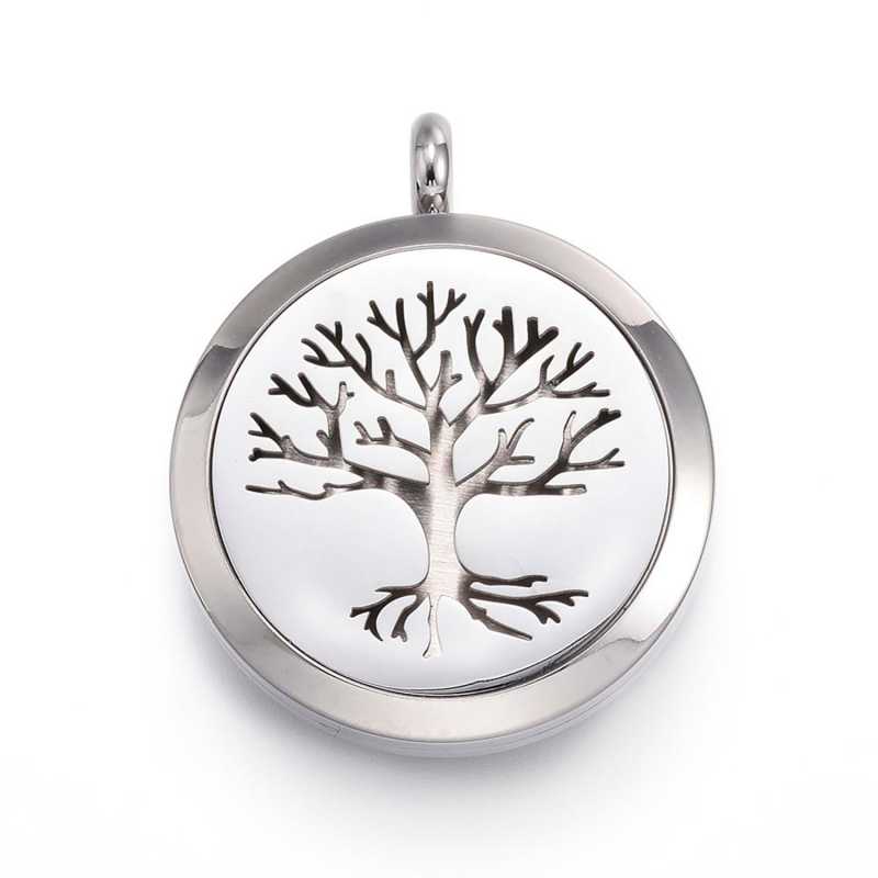 Colgante difusor, acero quirúrgico, árbol