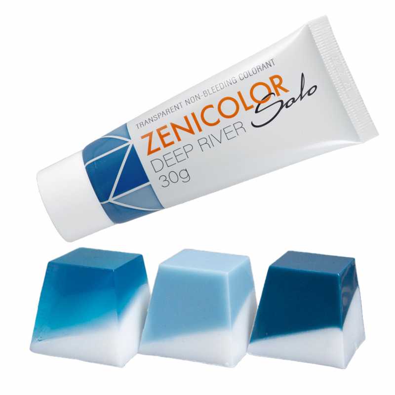 Colorante para base de jabón Melt & Pour, ZENICOLOR SOLO, Deep River, 30 g