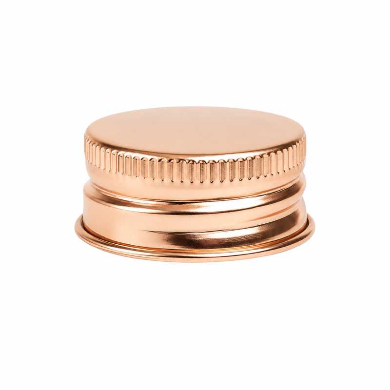 Tapón de aluminio rose gold, 28/400