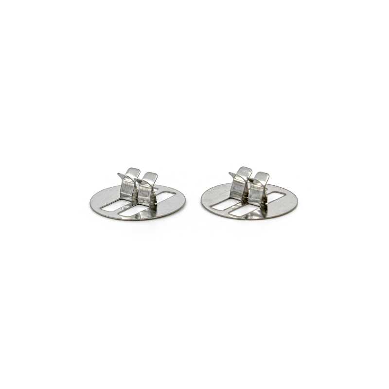 Soporte metálico redondo para mechas de madera planas
