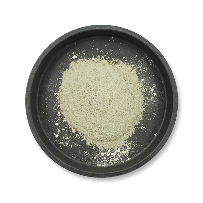 Arcilla cosmética, francesa, verde azulado, 5 kg