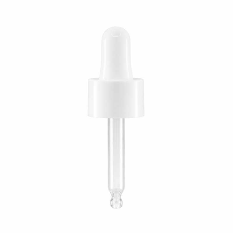Gotero, blanco brillante, 44 mm