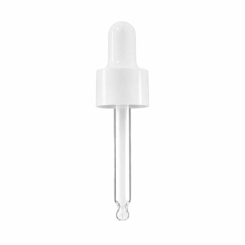 Gotero, blanco brillante, 57 mm