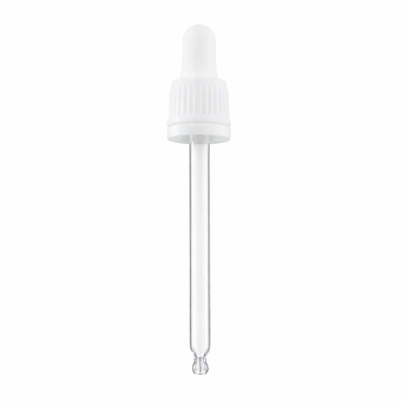 Goteros, collar, blanco, 103 mm, inviolable