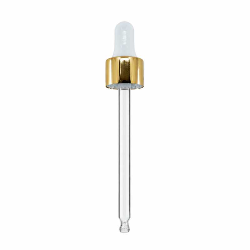 Gotero, dorado blanco, 103 mm