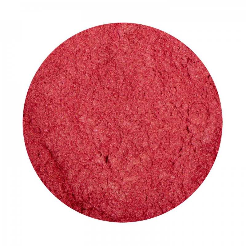 Polvo de pigmento de mica, Silken Deep Rose, 10 g