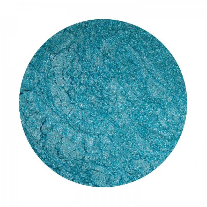 Mica, pigmento en polvo, Turquoise Delight, 200 g