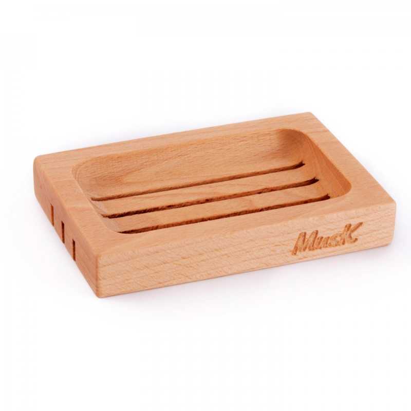 Jabonera de madera, básica