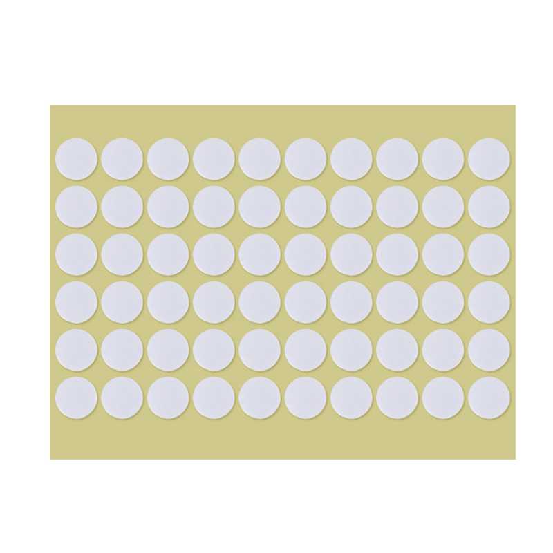 Etiquetas adhesivas para fijar mechas de vela, 1 cm, 500 uds
