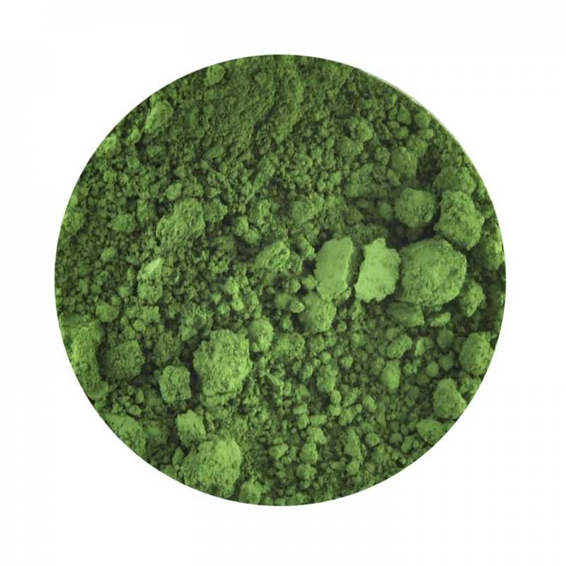 Colorante en polvo, óxido de cromo, verde, 10 g
