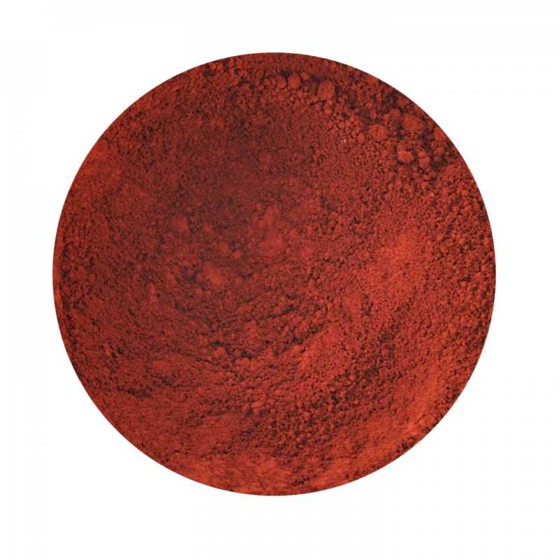 Pigmento, óxido de hierro, rojo, 10 g