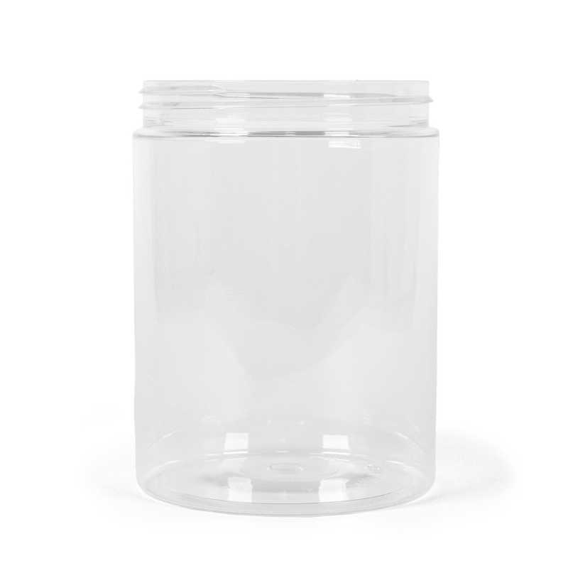 Tarro de plástico transparente, 1 l