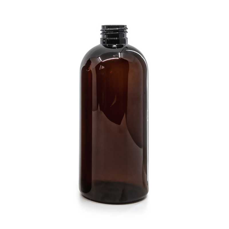 Botella de plástico marrón, 300 ml