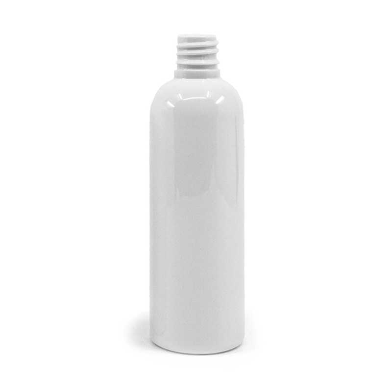 Botella de plástico, blanca, 100 ml