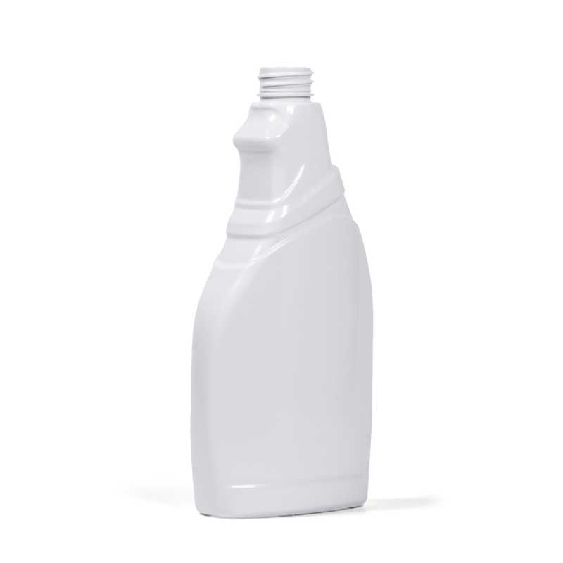 Botella de plástico blanca para detergentes, 500 ml