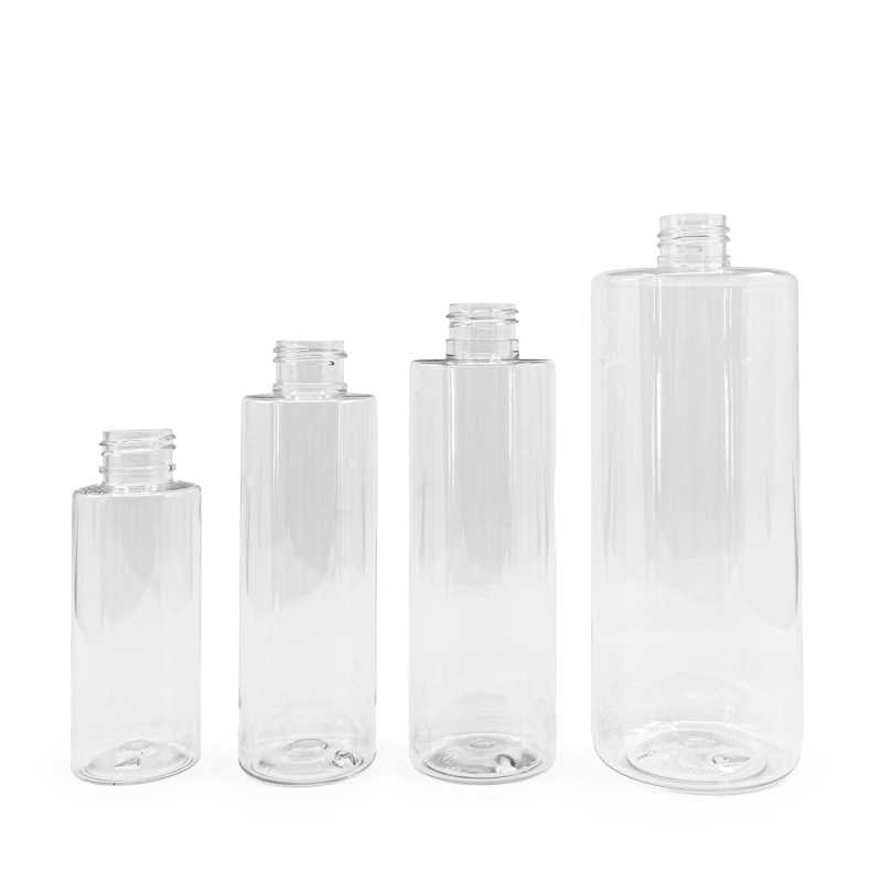 Botella de plástico transparente 24/410, 150 ml, 476 uds
