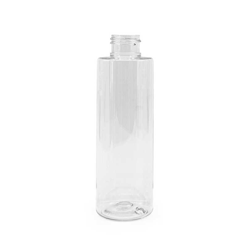 Botella de plástico transparente, 150 ml, 24/410