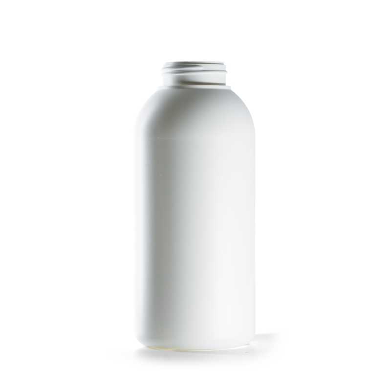 Botella de plástico, HDPE 40/400, blanca, 500 ml