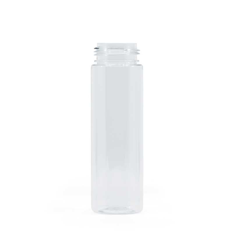 Botella espumadora de plástico transparente, 200 ml