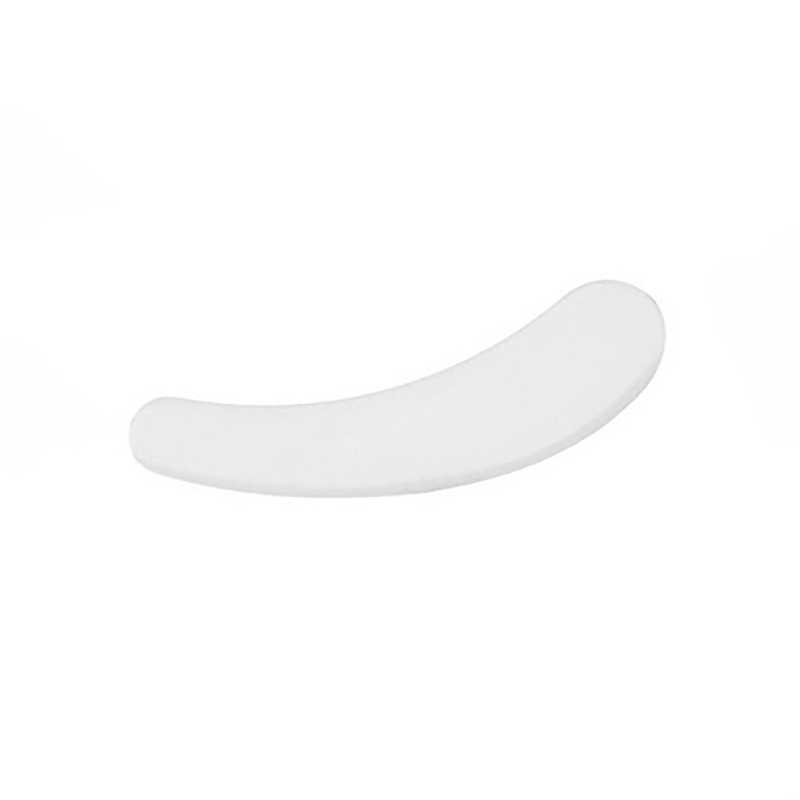 Espátula cosmética de plástico, blanca