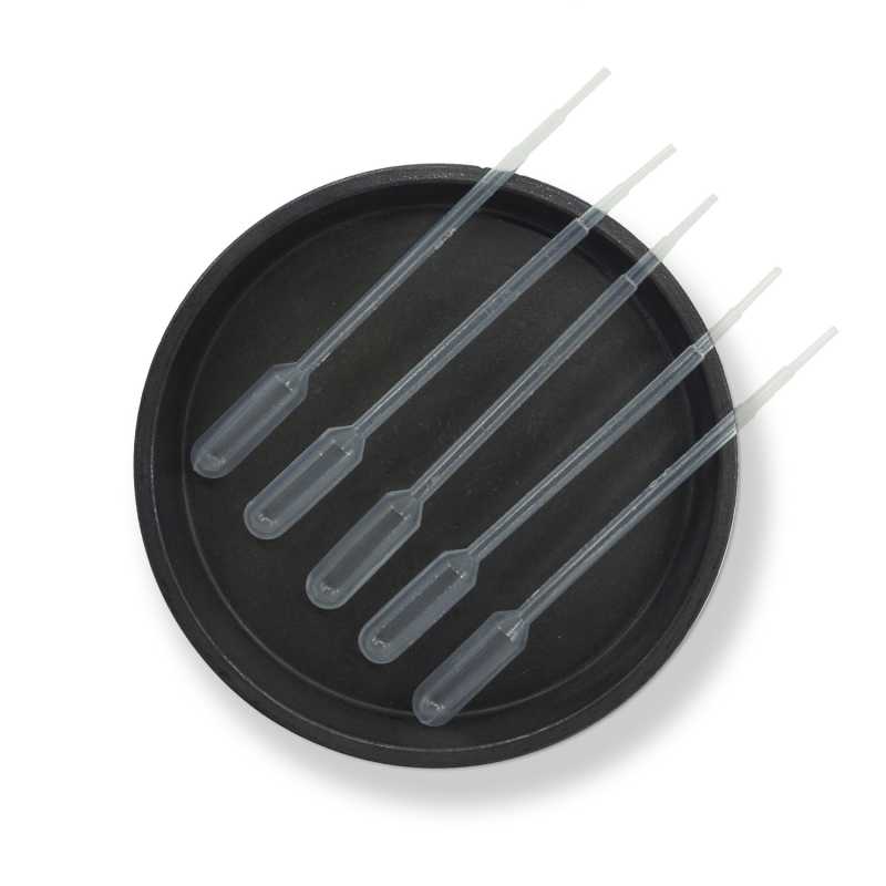 Pipeta, plástica, con escala, 1 ml, 100 uds