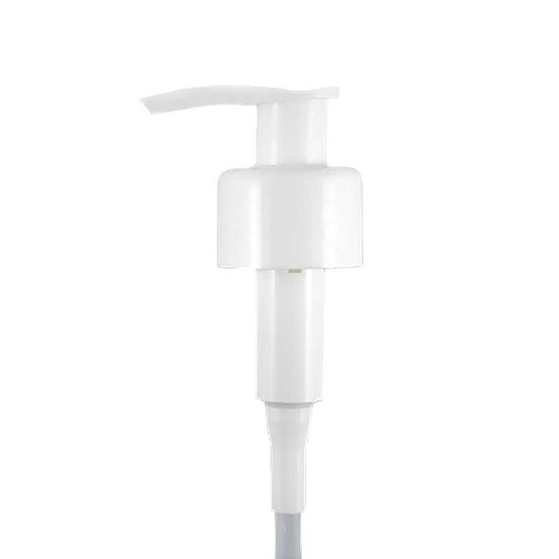 Bomba plástica, blanca, 24/410