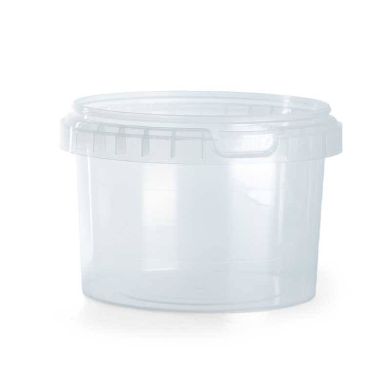 Envase plástico transparente, 550 ml