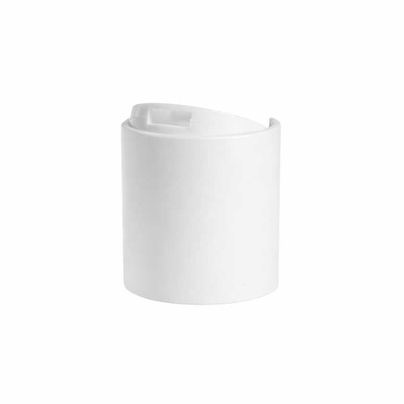 Tapa dispensadora disc top de plástico blanco 24/410