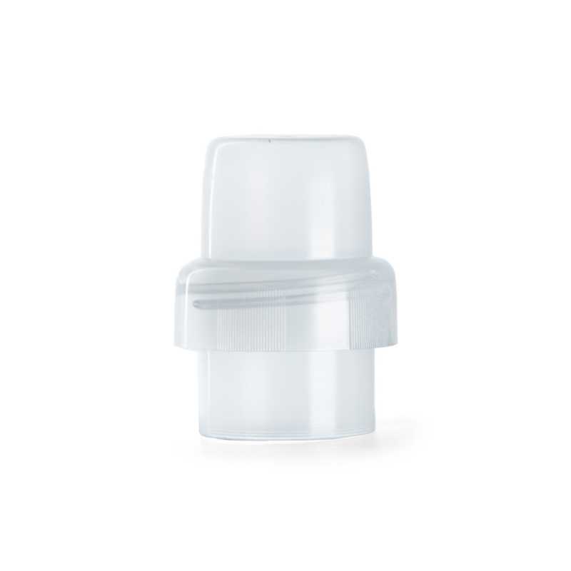 Tapón plástico, blanco, 38 mm