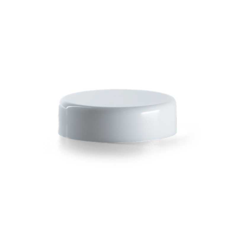 Tapón de plástico, blanco, 5 ml