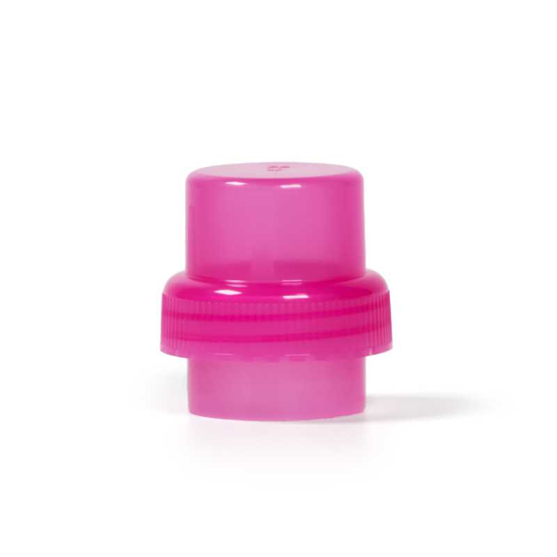 Tapón plástico, detergente, rosa, 1,5 l
