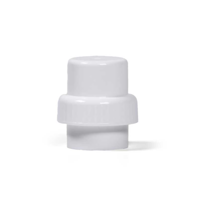 Tapa de plástico para botella de detergente, blanco, 1,5 l
