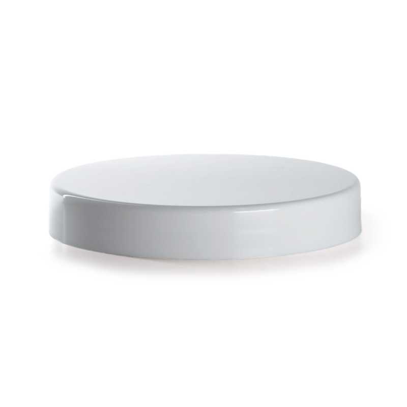 Tapa plástica para tarro, blanco, 100 mm