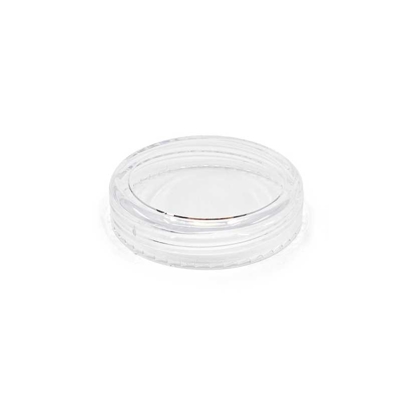 Tapa para tarro, plástico, transparente, 3 ml