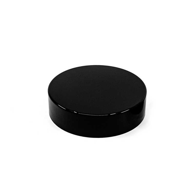 Tapa para tarro, plástico, negro, 53 mm