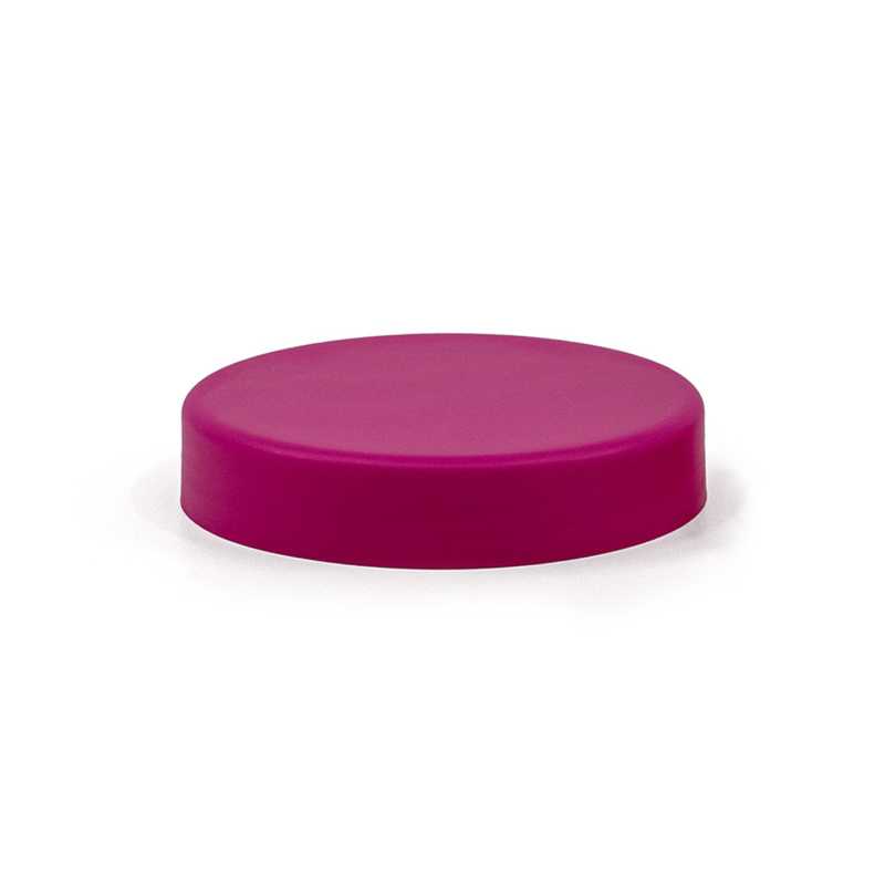 Tapa, tarro de plástico esmerilado, rosa, 200 ml