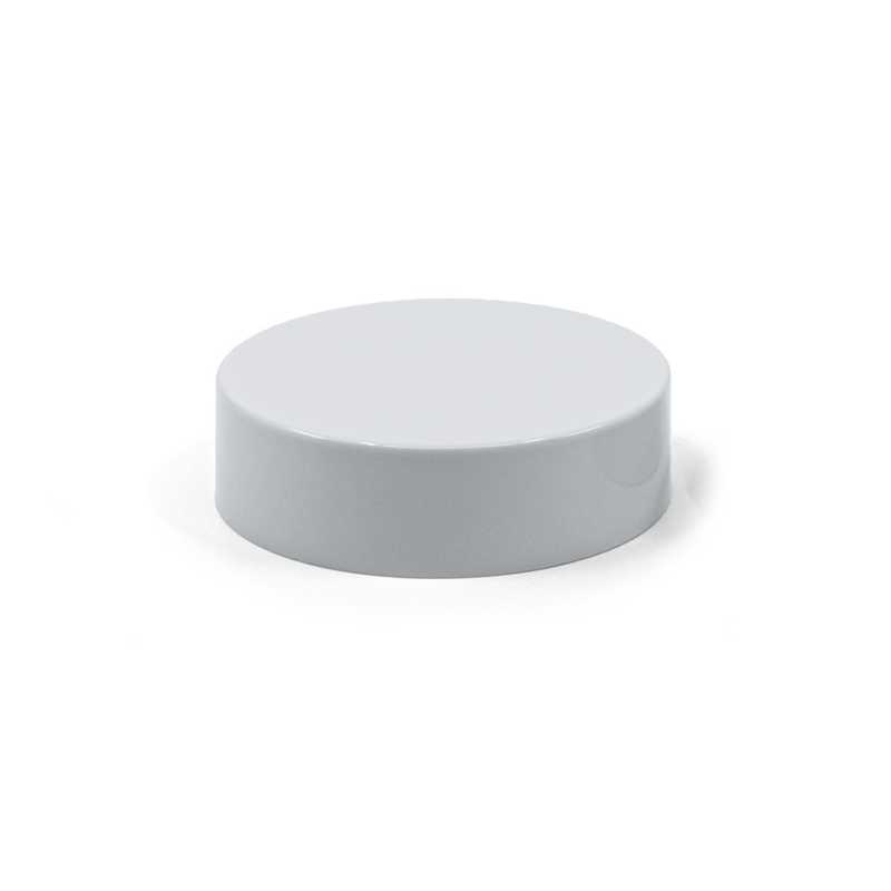 Tapa, plástico, blanco, 55 mm