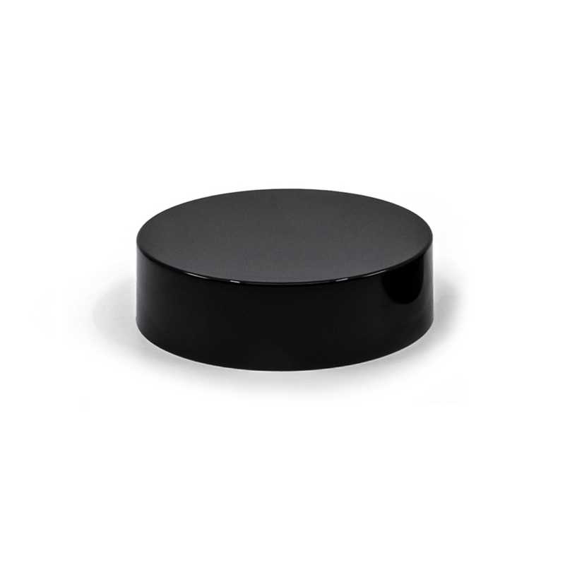 Tapa plástica, 55 mm, negro