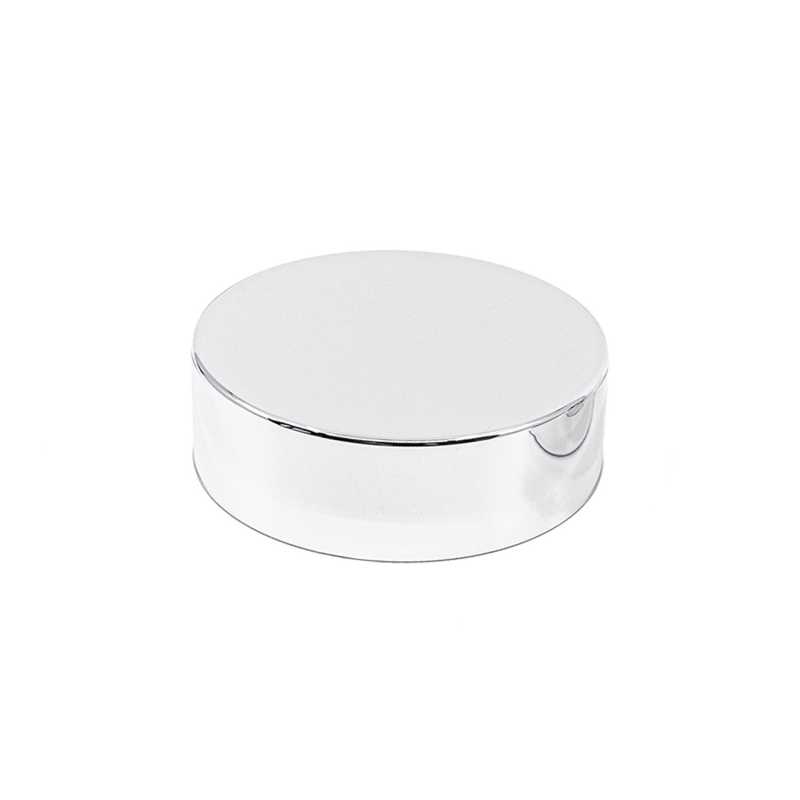 Tapa de plástico, plata brillante, 45 mm
