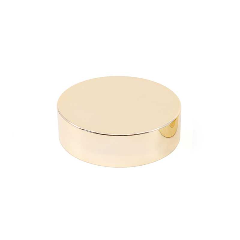 Tapón plástico, dorado brillo, 45 mm