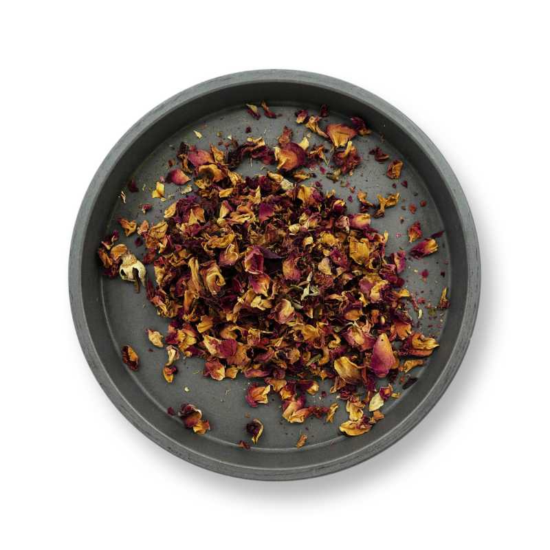 Pétalos de rosa, rojos, 50 g