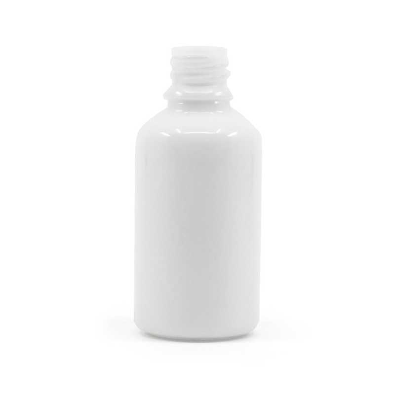 Frasco de vidrio, blanco, 30 ml