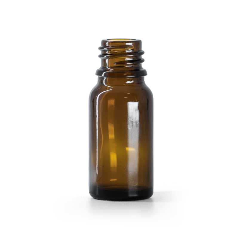 Frasco gotero de vidrio ámbar, 10 ml