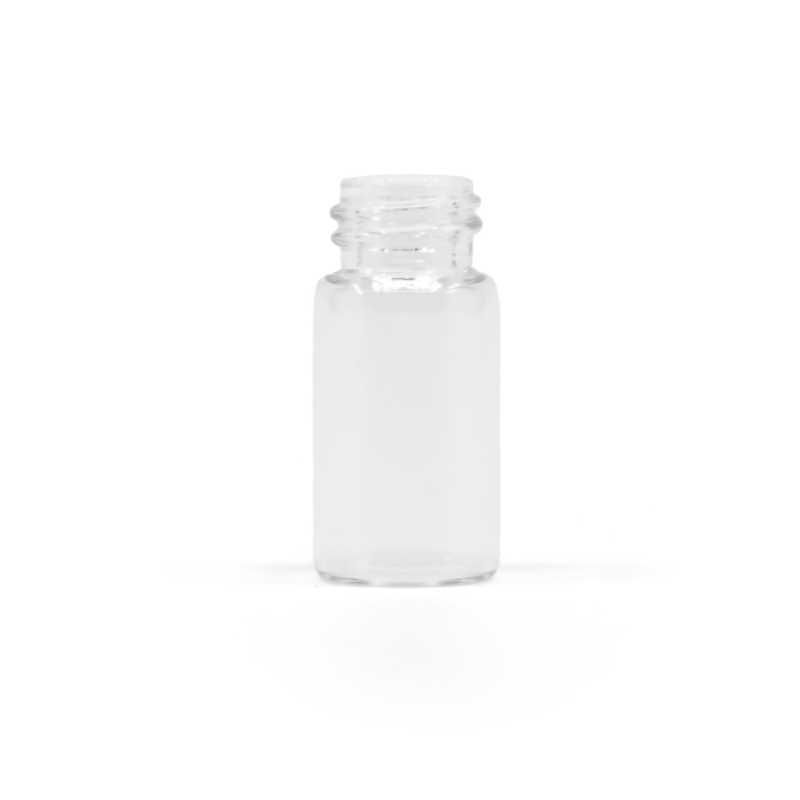 Frasco para perfume, vidrio, transparente, 2 ml