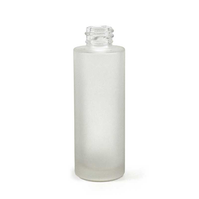 Frasco de vidrio, mate transparente, alto, 30 ml