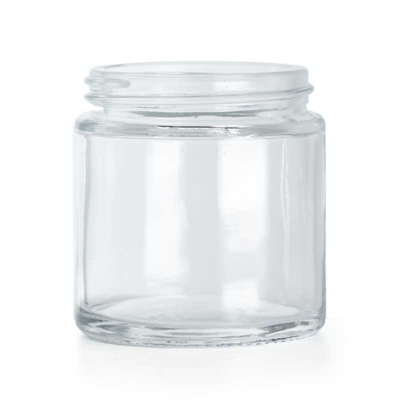 Tarro de vidrio, transparente, 100 ml