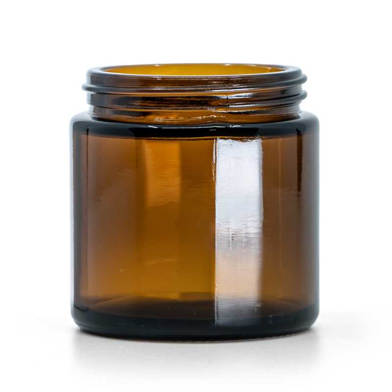 Tarro de vidrio, ámbar, 100 ml