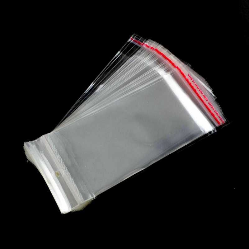 Bolsas autosellables, 5 x 7,5 cm, 10 uds